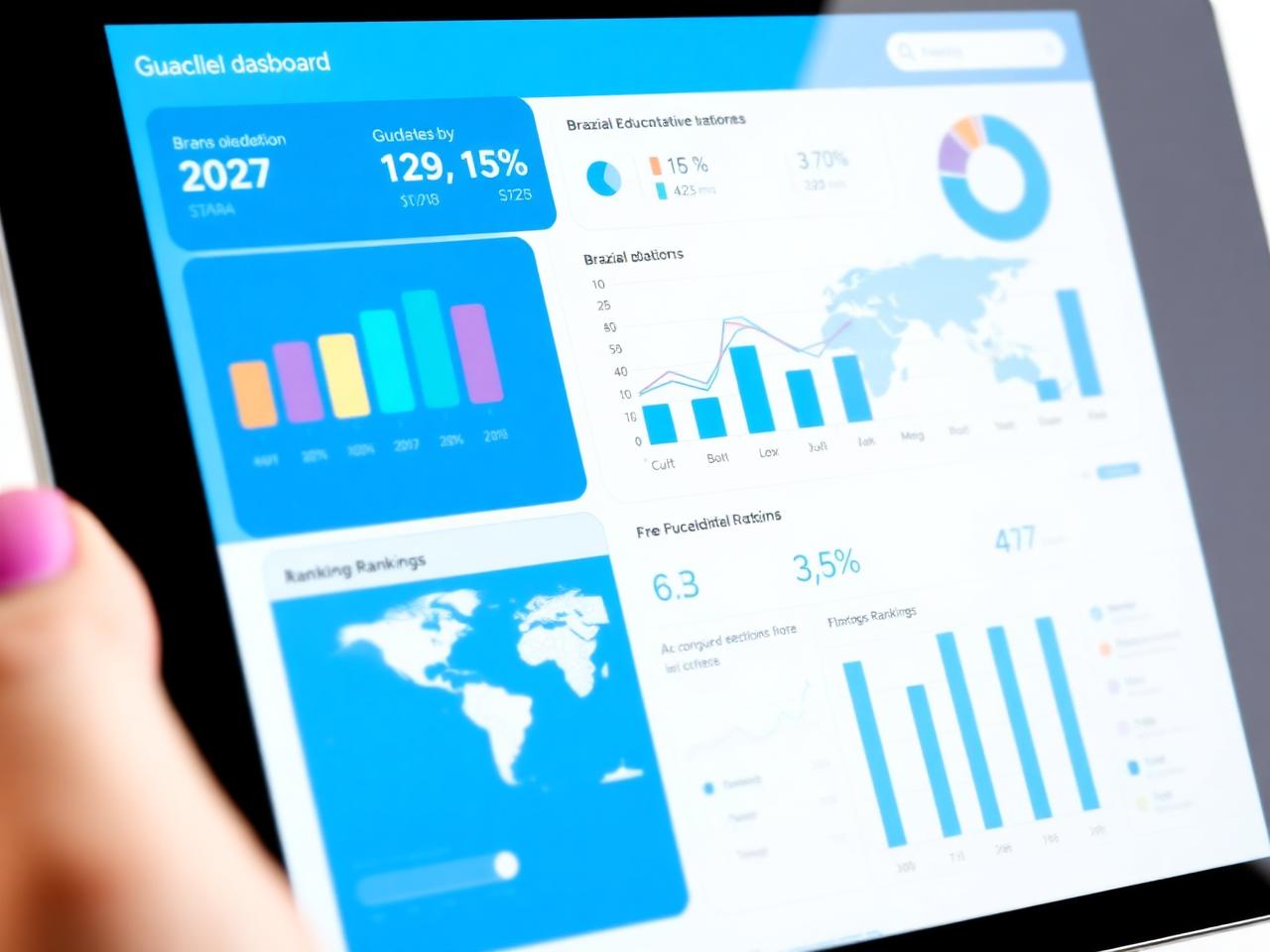 Dashboard de indicadores educacionais